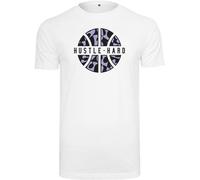 Mister Tee Hustle Hard Men's T-Shirt Logo Cotton Jersey Print Top