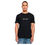 Mister Tee Hustle Wording Emb Short Sleeve T-shirt