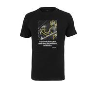 Mister Tee in the Face T-Shirt Top Boxing Statement Black Cotton
