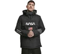 Mister Tee Jacket NASA Windbreaker Black
