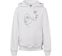 Mister Tee Jungen Sweatshirt Kids One Line Fit Hoody White