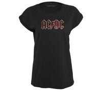 Mister Tee Ladies AC/DC Voltage T-shirt Rock Band Fan Women XS-5XL Oversize
