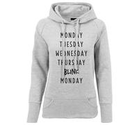 Mister Tee Ladies Blink Hoodie Pullover Print Lettering Sweater