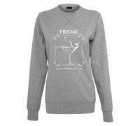 Mister Tee Ladies F-Word Crewneck Pullover Sweater Print Motiv Cocktail