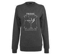 Mister Tee Ladies F-Word Crewneck Pullover Sweater Print Motiv Cocktail
