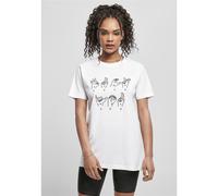 Mister Tee Ladies FU Sign Language T-Shirt Top Print Hand Signs