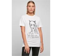 Mister Tee Ladies Inner Peace Sign T-Shirt Top Print Slightly Wider Tee