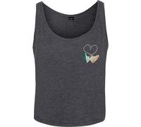 Mister Tee Ladies Kicks Love EMB Tank Top Heart Shoes Print Women