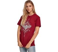 Mister Tee Ladies Moth T-Shirt Top Shirt Oversize Print Moth