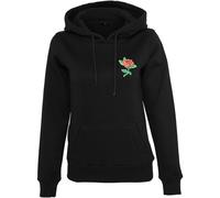 Mister Tee Ladies Rose Hoodie Women Top Hooded Sweatshirt Pullover Roses