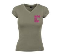 Mister Tee Ladies Waiting For Friday Box Tee T-Shirt Top Shirt Friday Lady