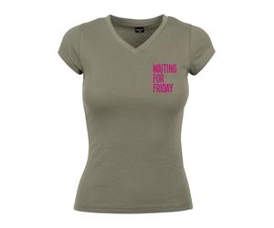 Mister Tee Ladies Waiting For Friday Box Tee T-Shirt Top Shirt Friday Lady