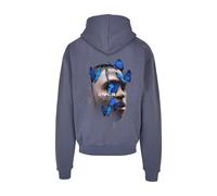 Mister Tee Le Papilloversized Hoody Blue