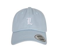 Mister Tee Letter Lightblue Low Profile Cap Hat Basecap Cappy Letter