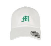 Mister Tee Letter White Low Profile Cap Baseball, One Size