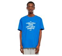 MT Upscale Men's Mt3120-Like A Legend Oversize Tee T-Shirt, Cobalt Blue, M