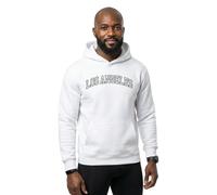 Hooded sweatshirt Mister Tee Los Angeles Fluffy Blanc S