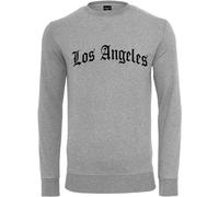 Mister Tee Los Angeles Wording Long Sleeve T-shirt Grey XS Man