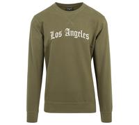Mister Tee Los Angeles Wording Crewneck Top Pullover City Longsleeve
