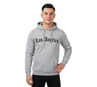 Mister Tee Los Angeles Wording Hoodie Grey M Men
