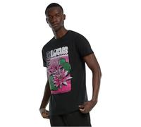 Mister Tee Men's Mt2689-Lotus Flower Tee T-Shirt, Black, 4XL
