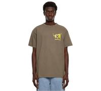 MT Upscale Men's Mt3005-ultraprovocateur Acid Heavy Oversize Tee T-Shirt, Darkkhaki, M