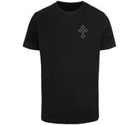 Mister Tee Memento Mori Oneline Cross Short Sleeve T-shirt