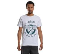 Mister Tee Men's Agadir Club Royal Tee T-Shirt, 100% Cotton, White, XL, XXL