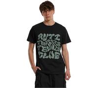 Mister Tee Men's Anti Tennis Club Tee T-Shirt, Black, XS