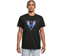Mister Tee Men's Mt3028-Become The Change Butterfly Tee T-Shirts, Black, S