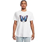 Mister Tee Men's Mt3028-Become The Change Butterfly Tee T-Shirts, White, XL
