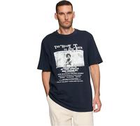 Mister Tee Men's Biggie Tour T-shirt Short Sleeve Navy XS