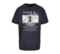Mister Tee Men's Biggie Tour tee T-Shirt, Navy, XS
