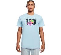 Mister Tee Men's Blessed Rose Tee Ocean Blue, M T-Shirt, M
