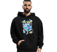 Mister Tee Psychadellic Oversized Hoody Black