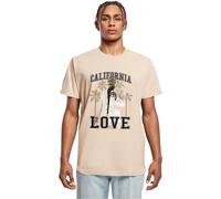Mister Tee Men's Mt3047-California Love Palm Trees Tee T-Shirt, Sand, L