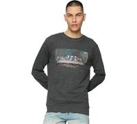 Mister Tee Men's Can´t Hang with Us Crewneck Sweatshirt, Charcoal, L