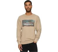 Mister Tee Men's Can´t Hang with Us Crewneck Sweatshirt, Darksand, XL