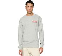Mister Tee Men's Cash Only Crewneck Sweatshirt, Grey, XS