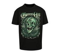 Mister Tee Men's Cypress Hill Skull Face Oversize Tee Black XL T-Shirt