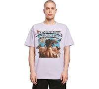 Mister Tee Men's Days Before Summer Oversize Tee T-Shirt, Fliederfarben, XL