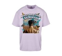 Mister Tee Men's Days Before Summer Oversize Tee T-Shirt, Fliederfarben, XL
