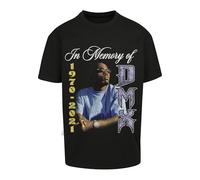 Mister Tee Men's DMX in Memory Off Oversize Tee T-Shirt, Black, XS