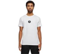 Mister Tee Men's Easy Sign Patch Tee T-Shirt, White, M