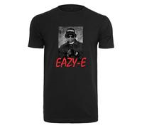 Mister Tee Men's Eazy E Logo Tee T-Shirt, Black, XS