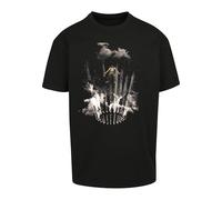 Mister Tee Men's Flashing Lights Tee T-Shirt, Black, L