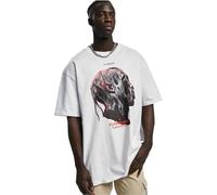 Mister Tee Men's Flying High Oversize Tee T-Shirt, White, XXL Plus Tall