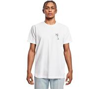 Mister Tee Men's Herren Summer Vibes Tee White, XL T-Shirts