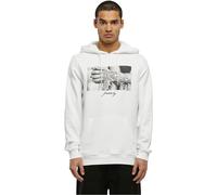 Mister Tee Men's hooded sweatshirt, White, XS