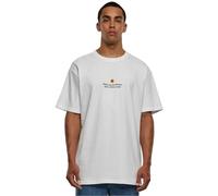 Mister Tee Men's K-Pop Heavy Oversize Tee T-Shirt, White,